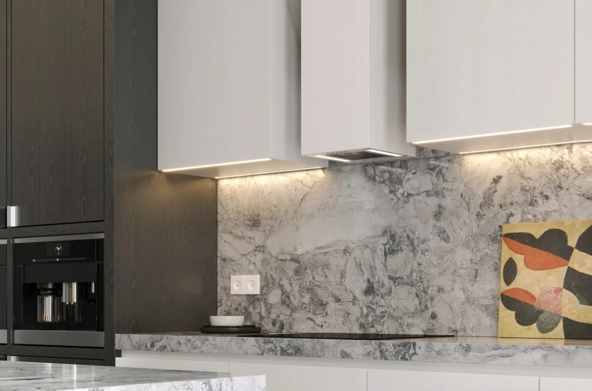 Вытяжка кухонная KONIGIN Белый Allegro White 30