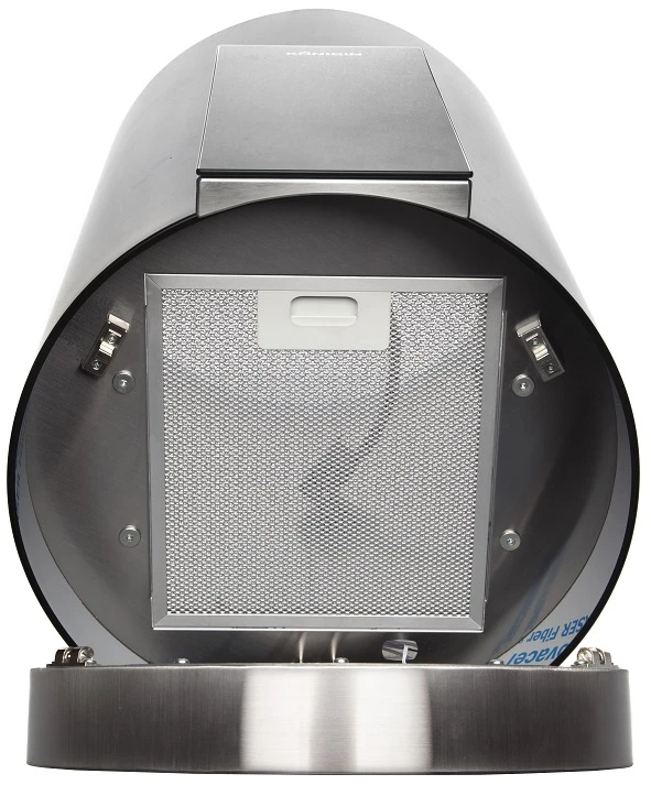 Вытяжка островная KONIGIN Черный Equilibrium Black Glass