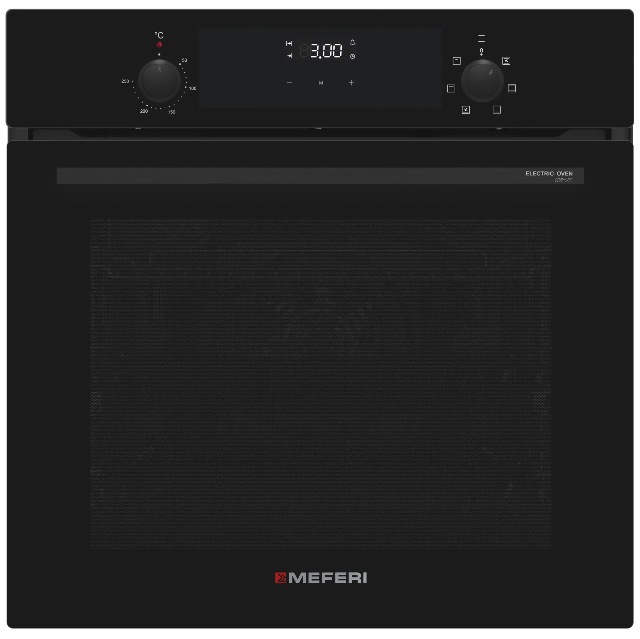 Духовой шкаф MEFERI Черный MEO607BK COMFORT