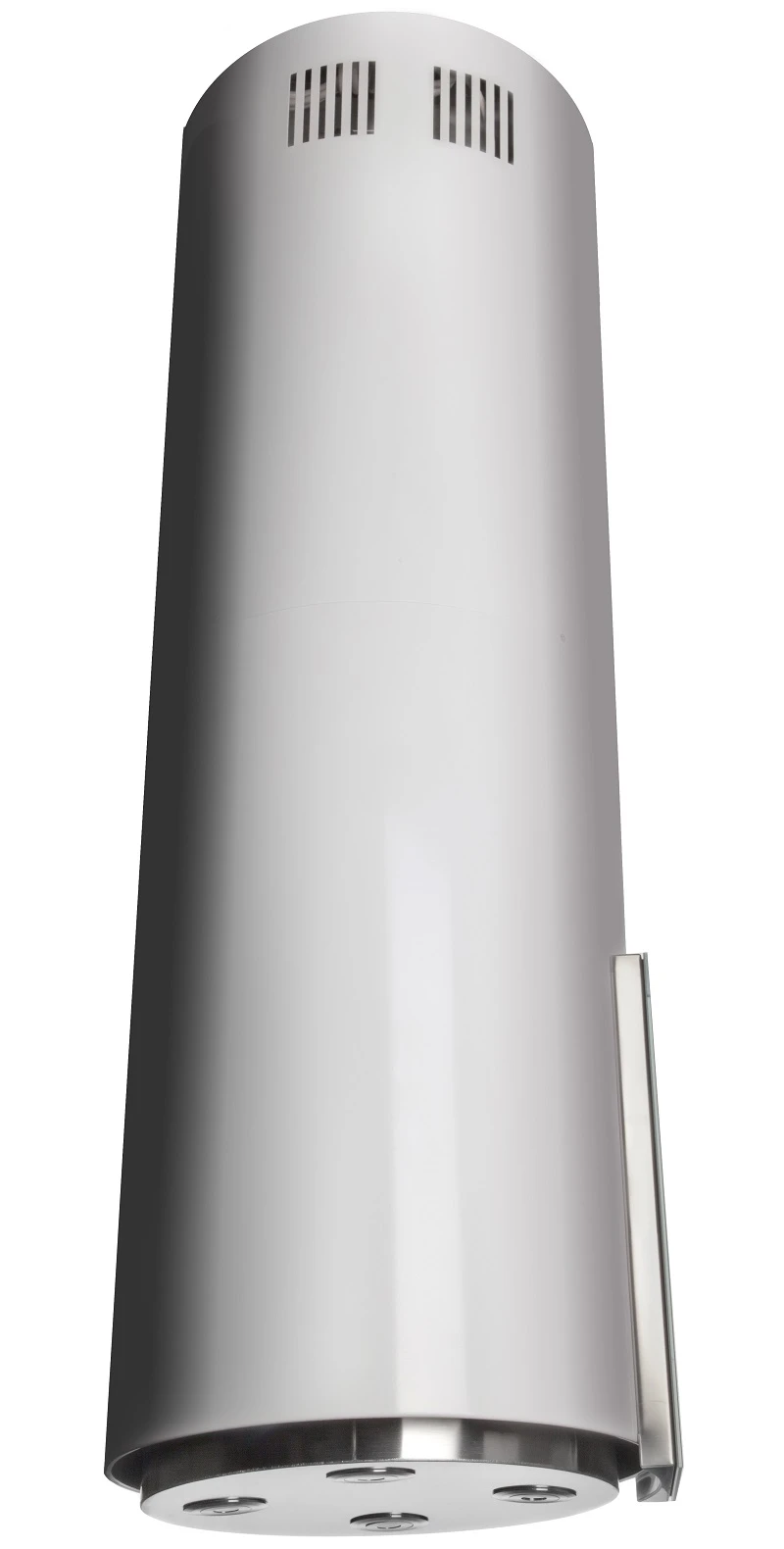 Вытяжка островная KONIGIN Белое стекло Equilibrium White Glass