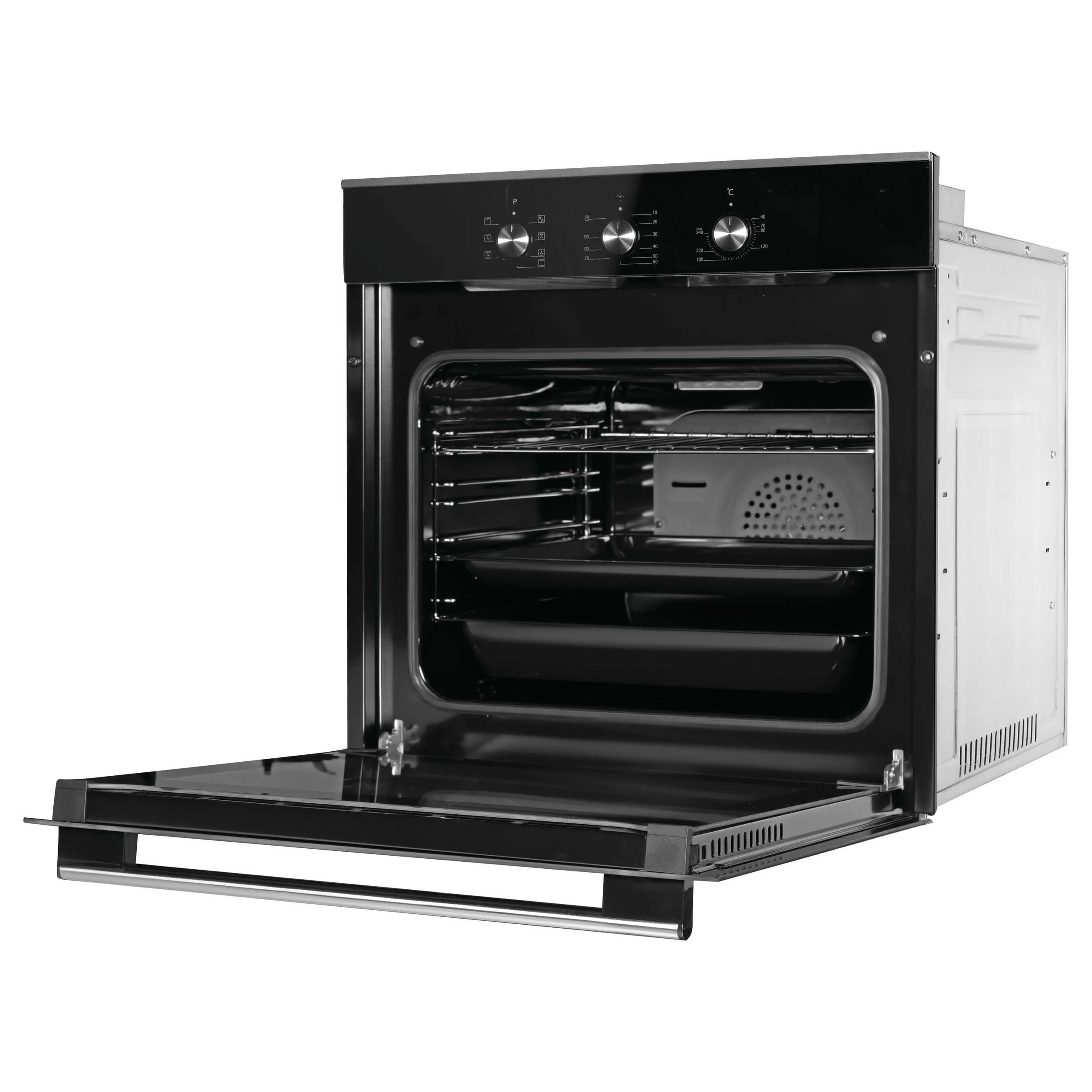 Духовой шкаф KORTING Черное стекло OKB 370 CMX