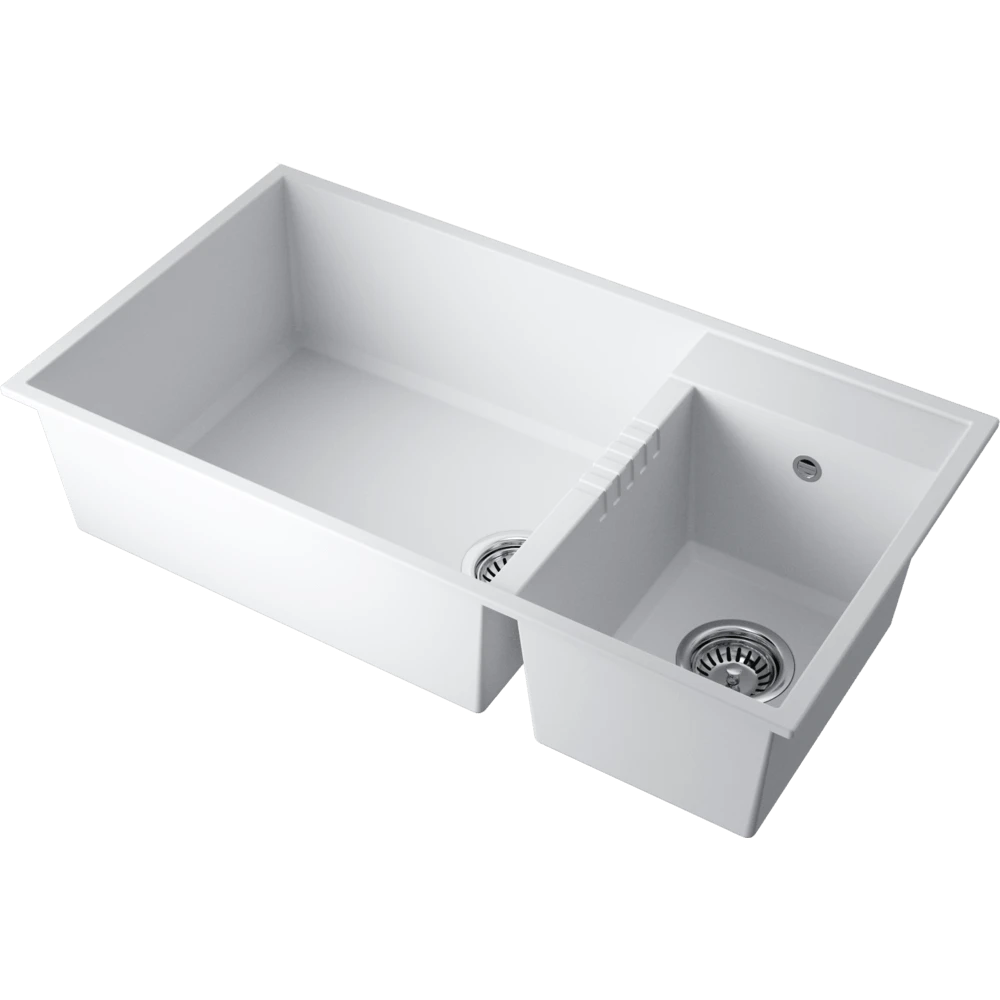 Мойка OMOIKIRI Белый Tedori 85-2-U-WH