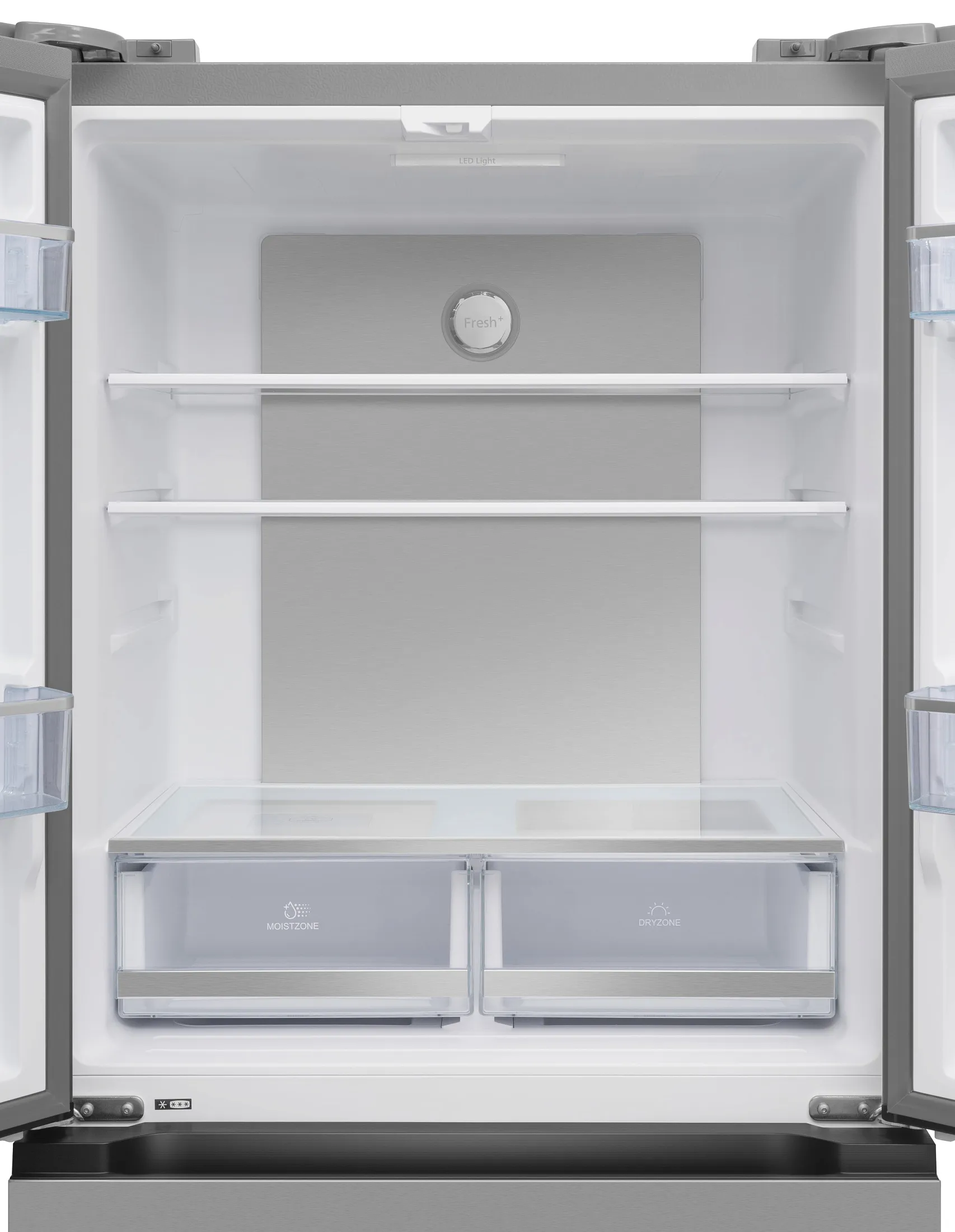 Холодильник отдельностоящий MEFERI Серебристый MFR83IX TOTAL NO FROST FRENCH DOOR COMFORT