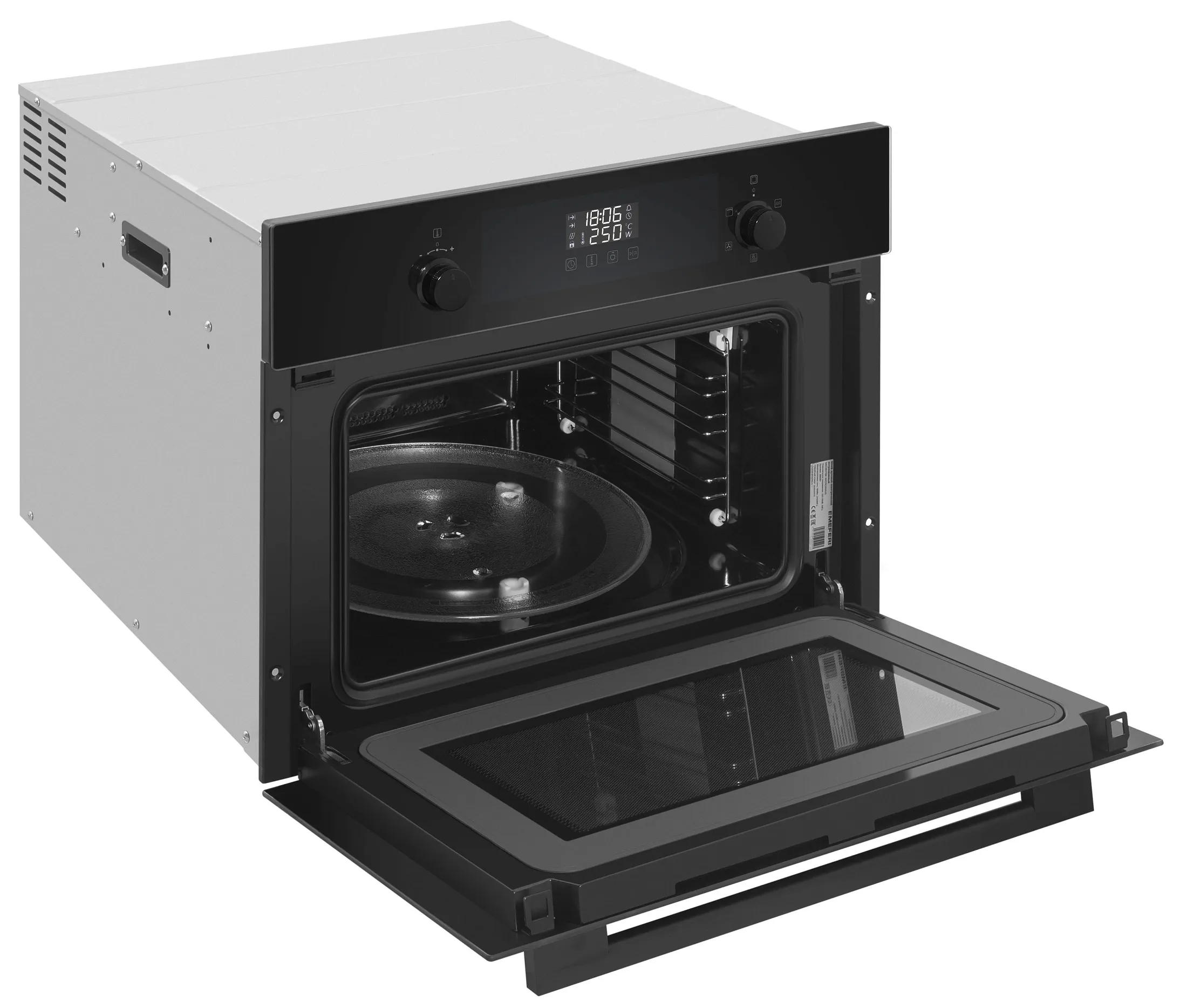 Духовой шкаф MEFERI Черный MEO607BK MICROWAVE
