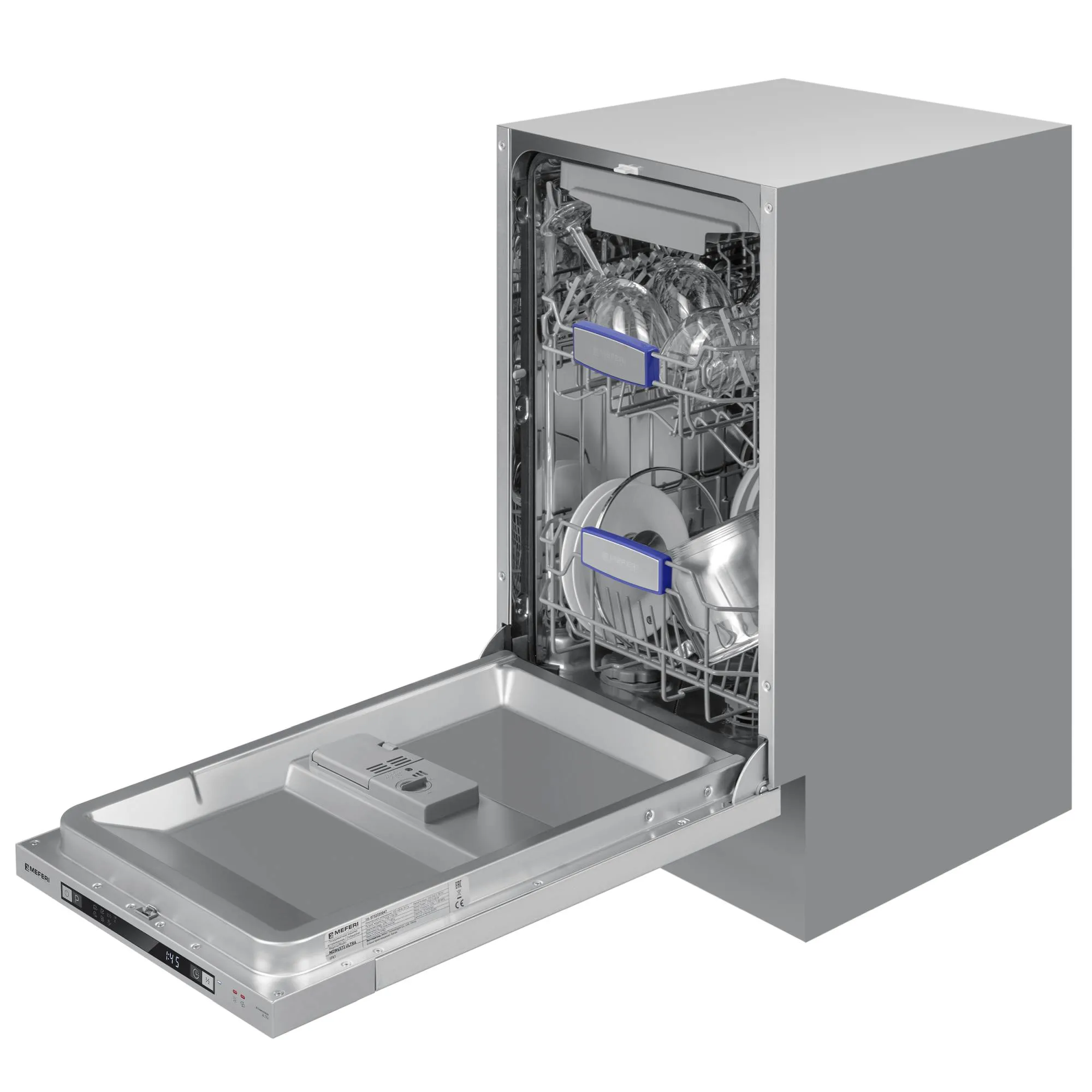 Посудомоечная машина MEFERI Серебристый MDW4573 ULTRA