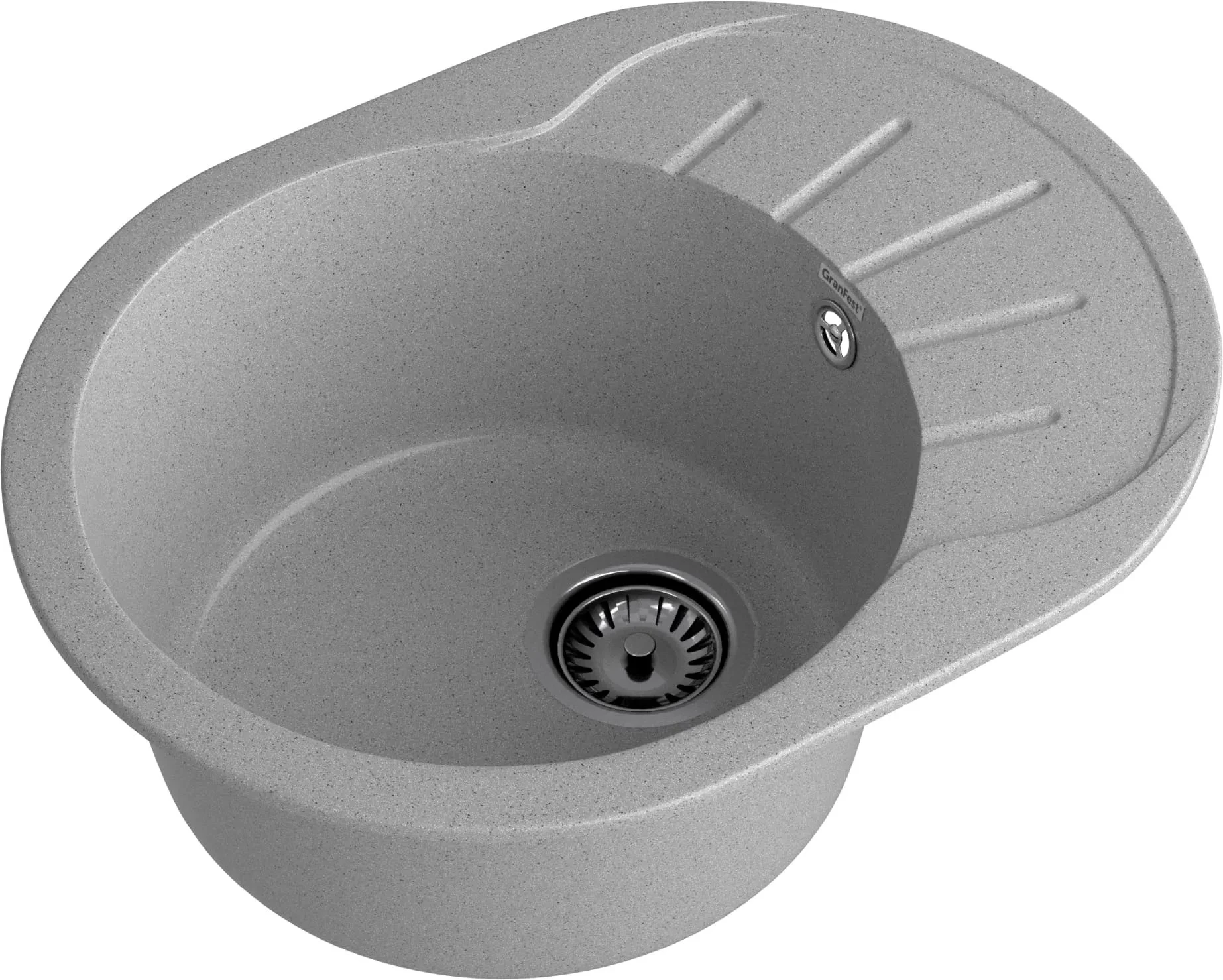 Мойка GRANFEST Серый Rondo R-580 L