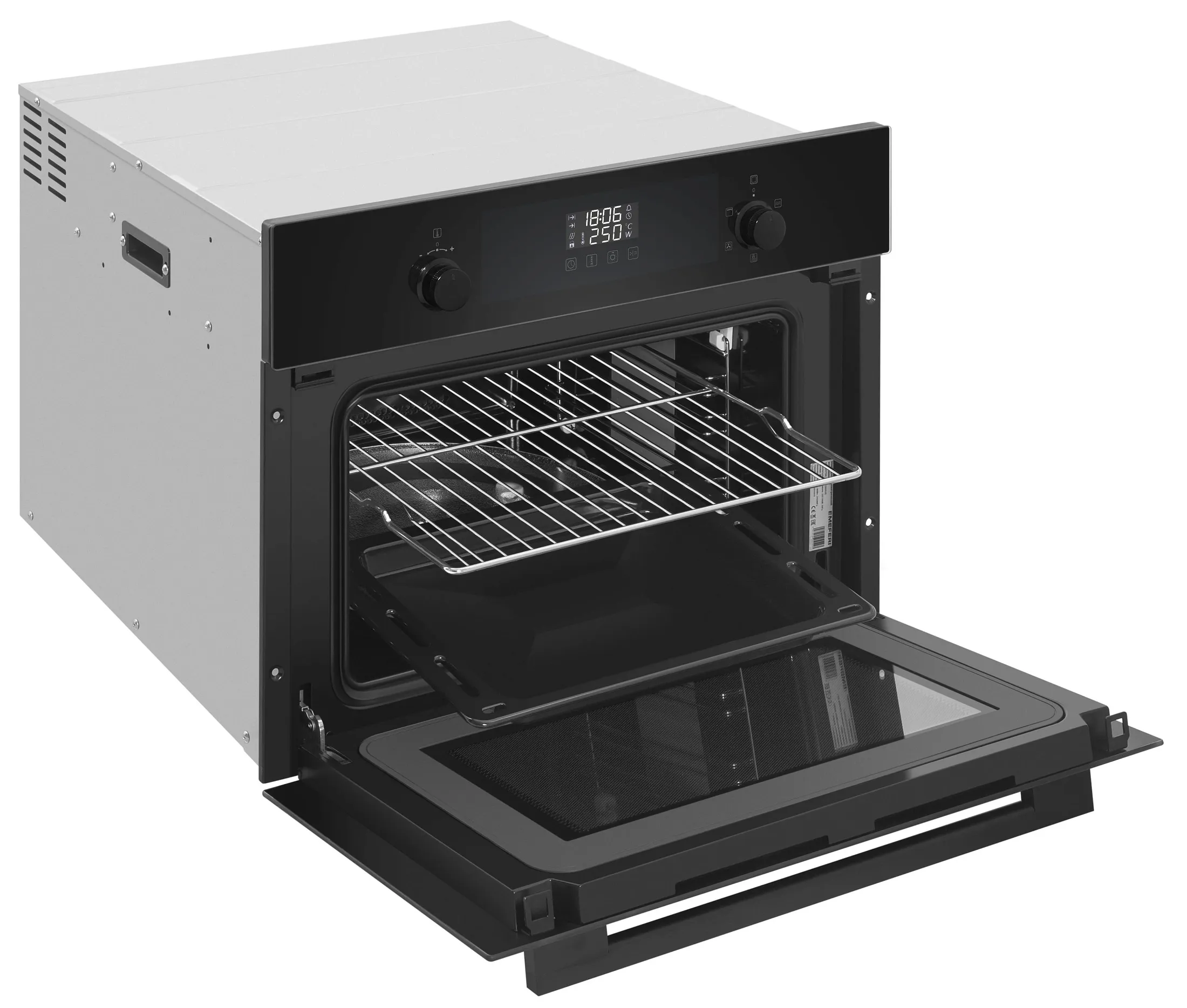 Духовой шкаф MEFERI Черный MEO607BK MICROWAVE