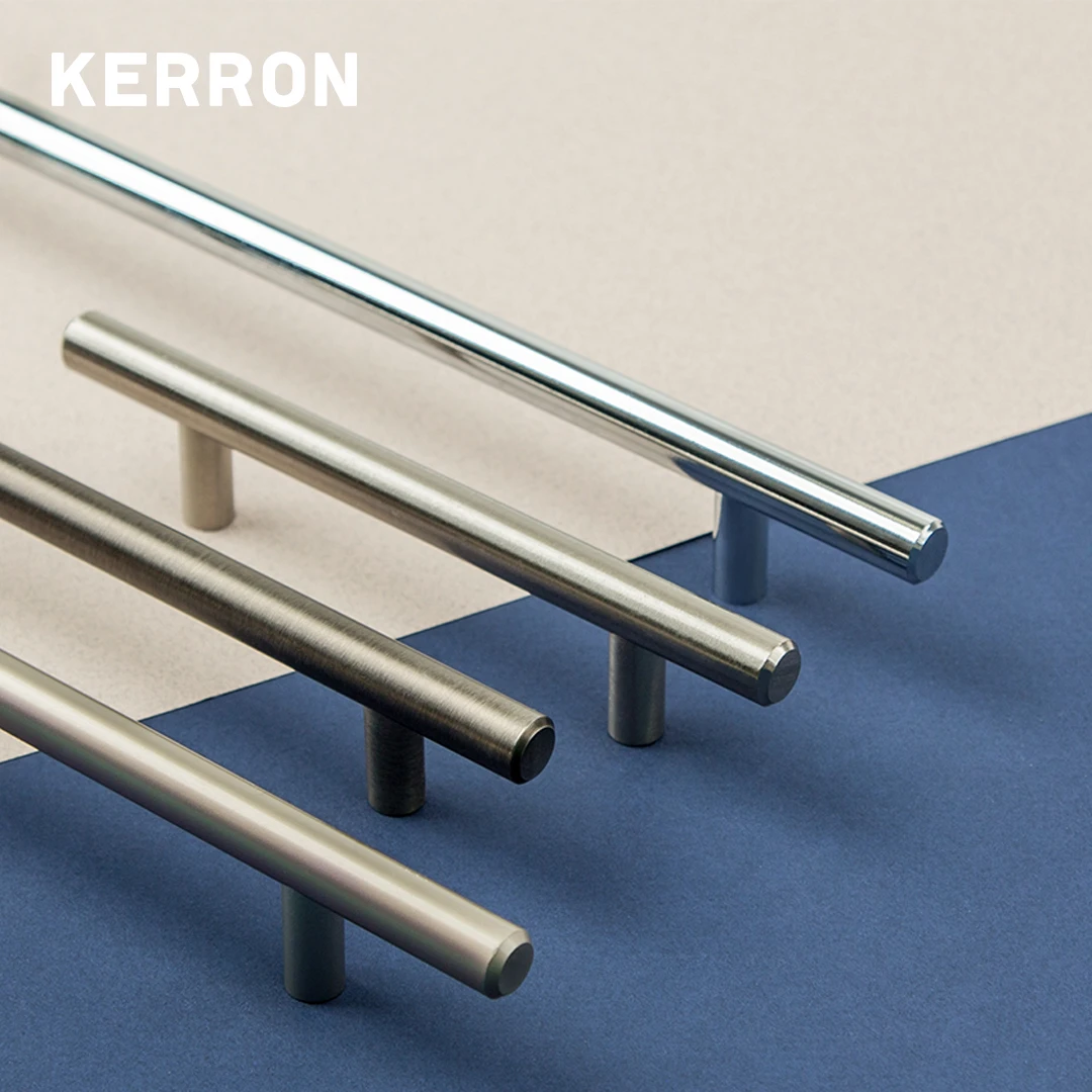 Ручка рейлинг KERRON Черный хром R-3020-160 BN