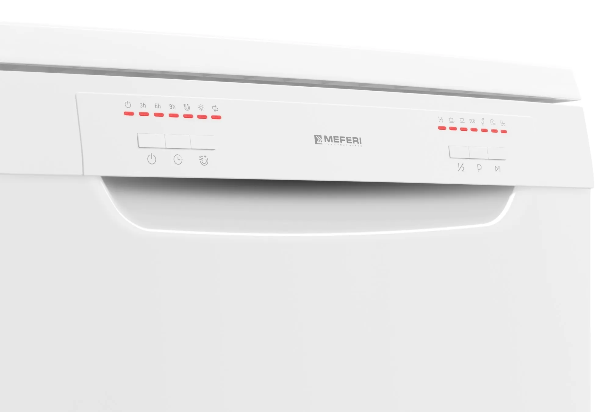 Посудомоечная машина MEFERI Серебристый MDW6062WH FS LIGHT