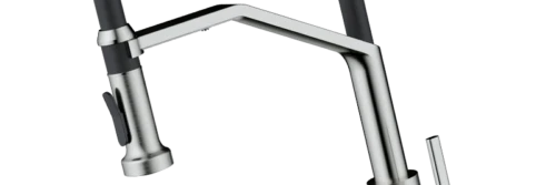Смеситель OMOIKIRI Нержавеющая сталь + черный Makkari 2 Plus-SB-BN-BL