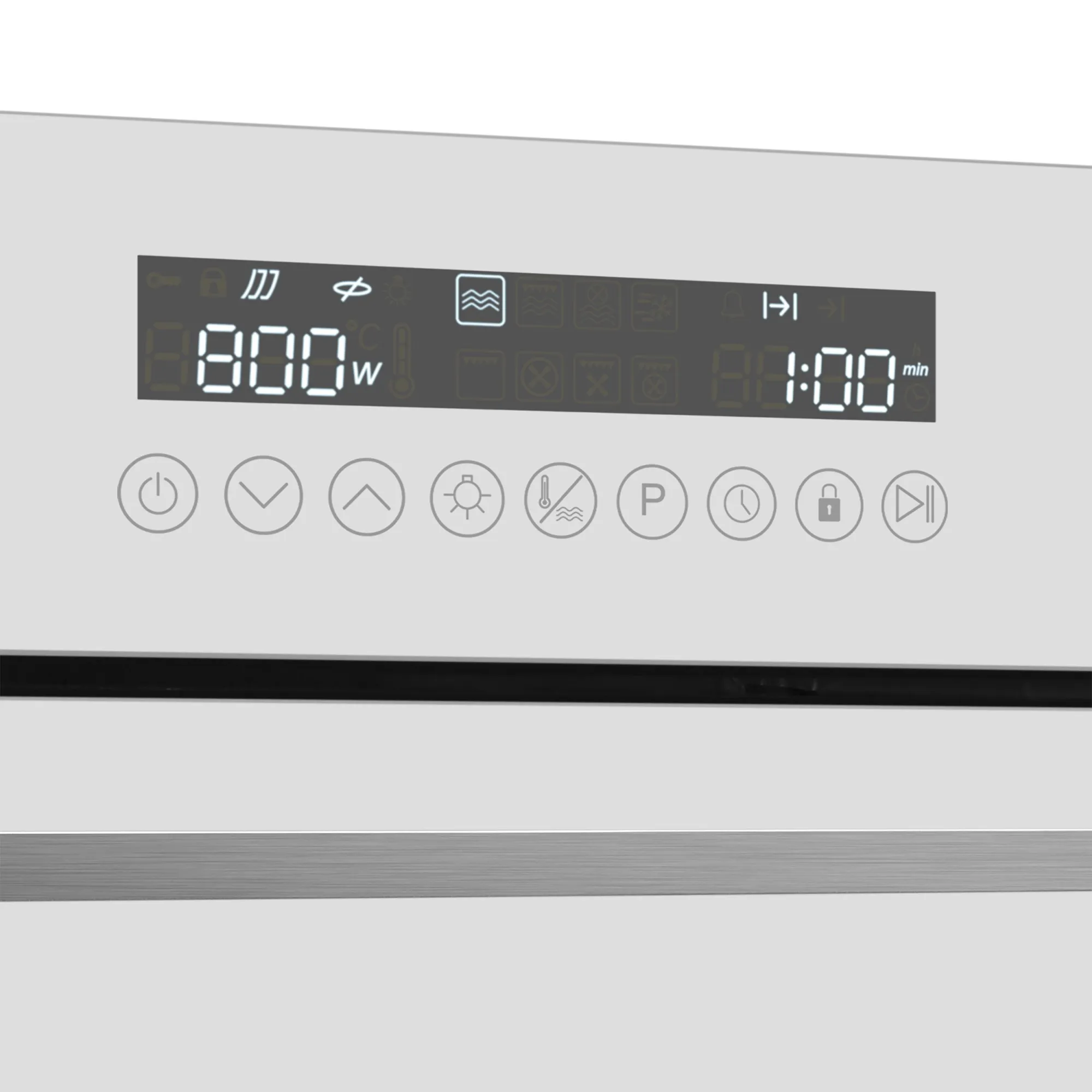 Духовой шкаф MEFERI Белый MEO608WH MICROWAVE
