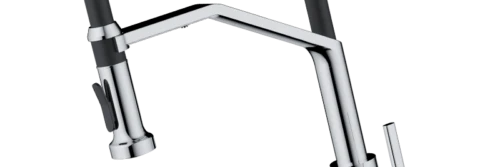 Смеситель OMOIKIRI Хром + черный Makkari 2 Plus-SB-C-BL