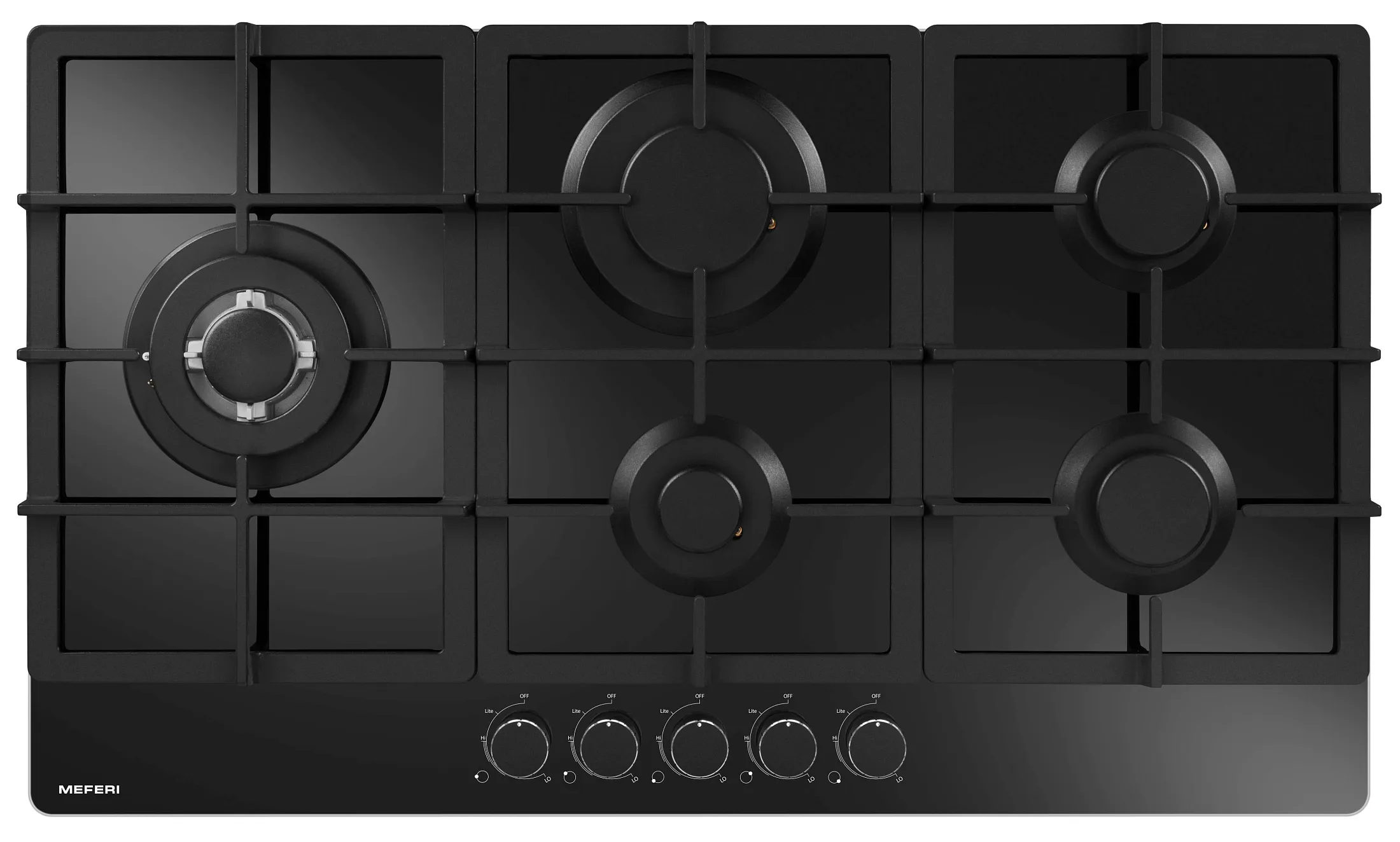Варочная панель MEFERI Черный MGH905BK GLASS ULTRA