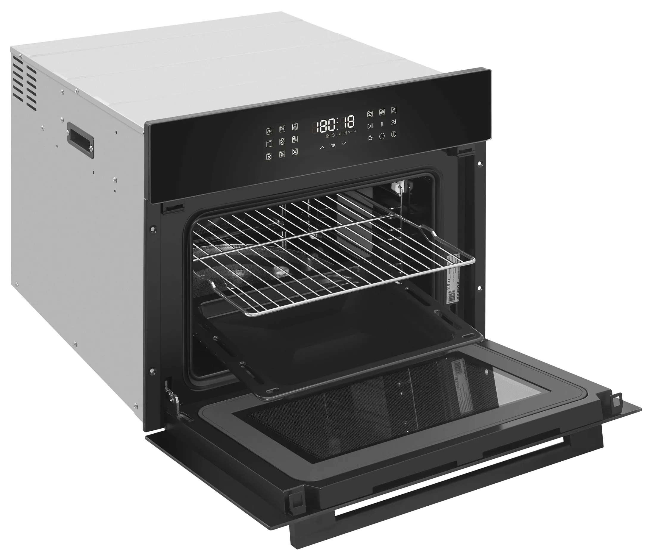 Духовой шкаф MEFERI Черный MEO609BK MICROWAVE