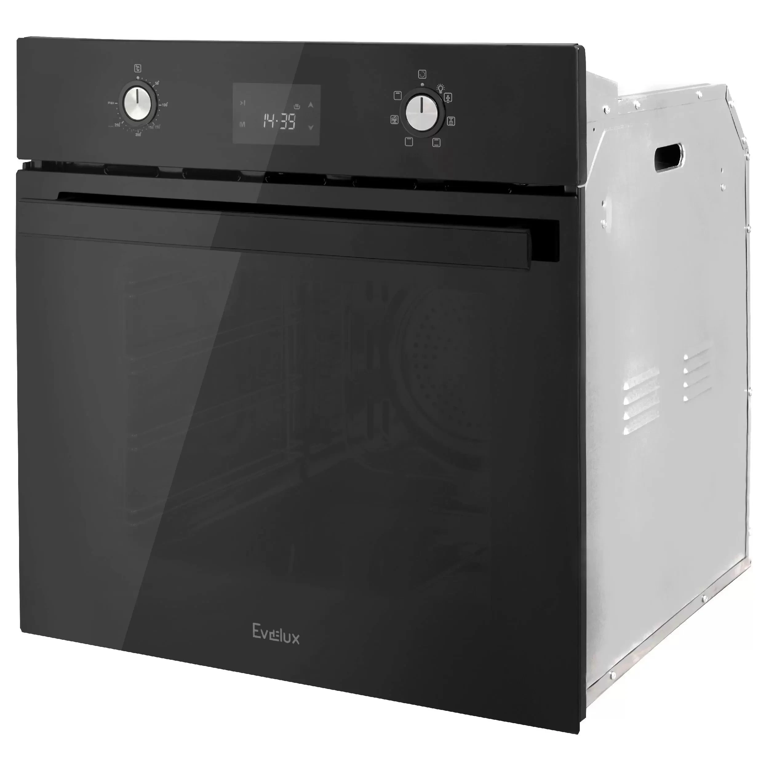 Духовой шкаф EVELUX Черный EO 640 PB