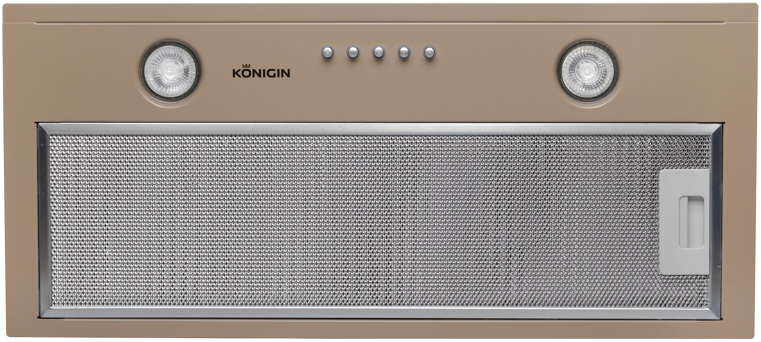 Вытяжка кухонная KONIGIN Слоновая кость Flatbox Ivory 50