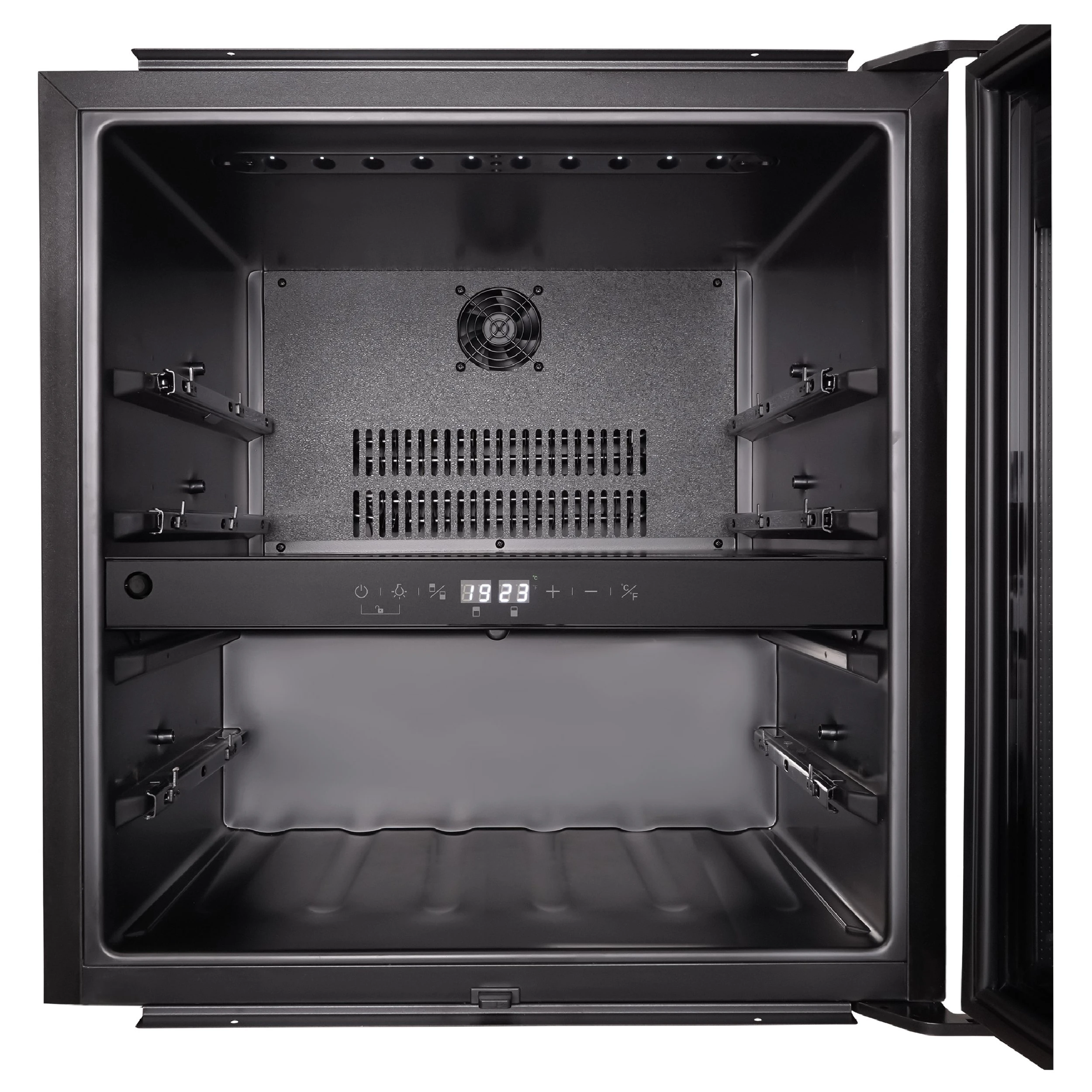 Винный шкаф KORTING Черное стекло KFW 604 DB GXN