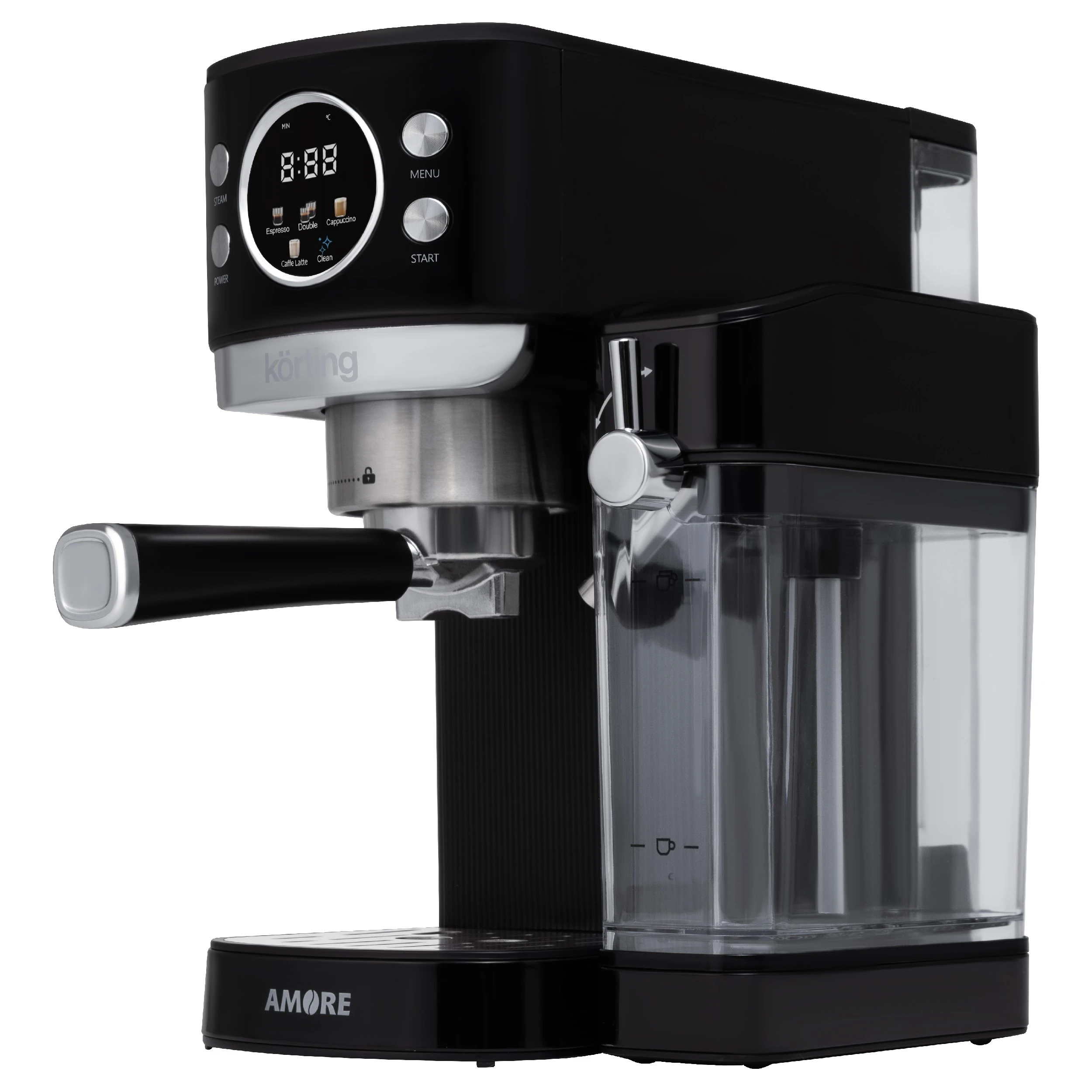 Кофеварка эспрессо KORTING Черный KCM 1007 T Amore