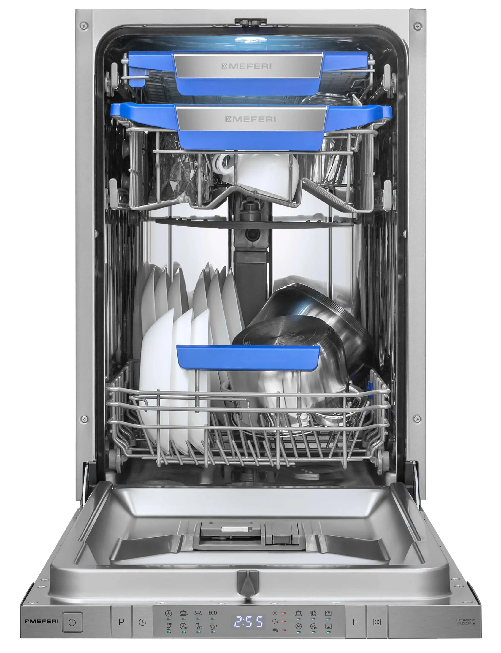 Посудомоечная машина MEFERI Серебристый MDW4583 COMFORT PLUS