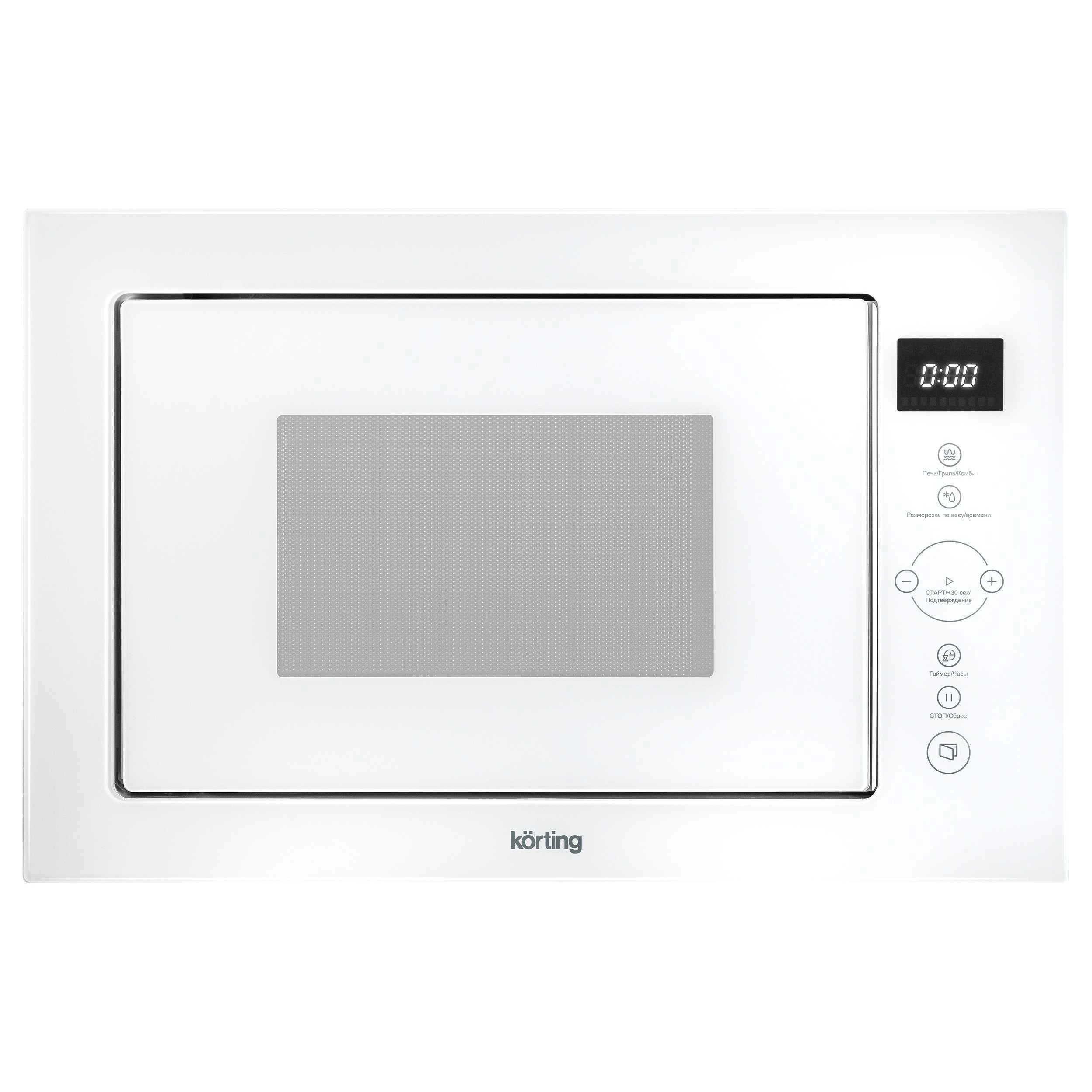 Микроволновая печь KORTING Белое стекло KMI 825 TGW