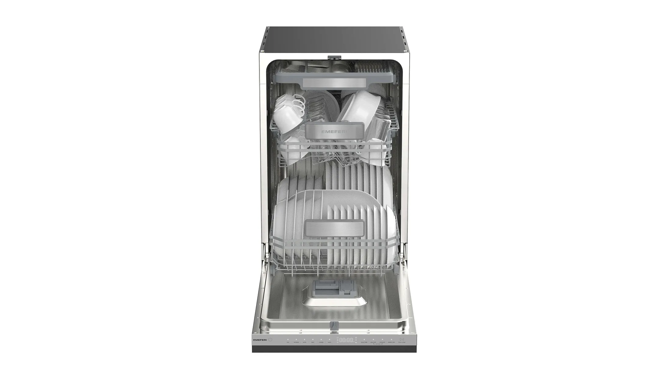 Посудомоечная машина MEFERI Серебристый MDW4593 LUXE
