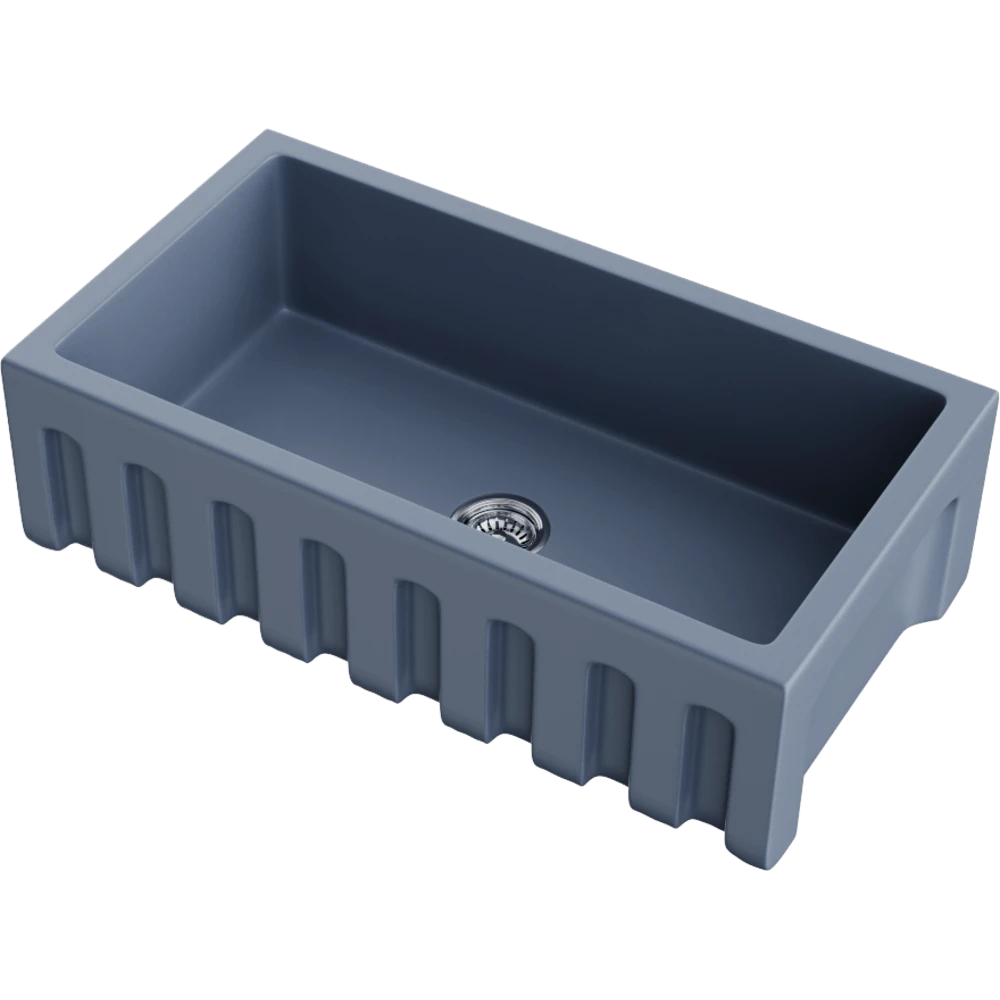 Мойка OMOIKIRI Smoky blue Mikura 91-SB