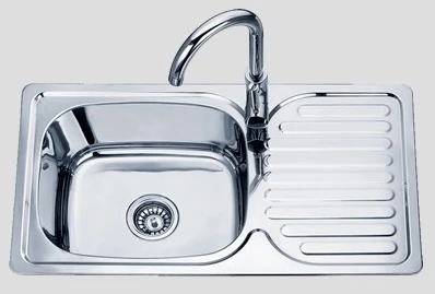Мойка КИТАЙ Нержавеющая сталь SinkLight N 7642 0.8 (УЦЕНКА)