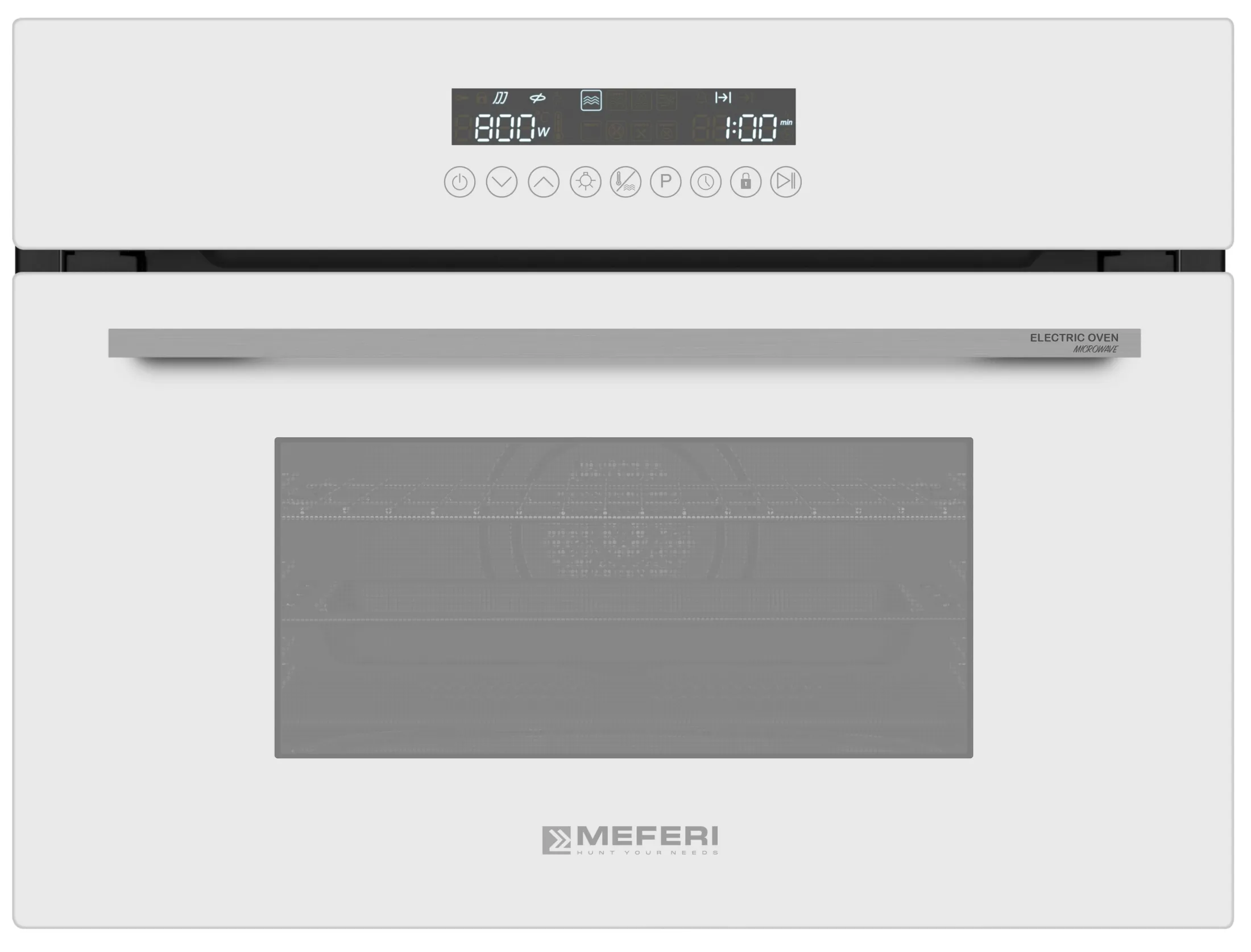 Духовой шкаф MEFERI Белый MEO608WH MICROWAVE