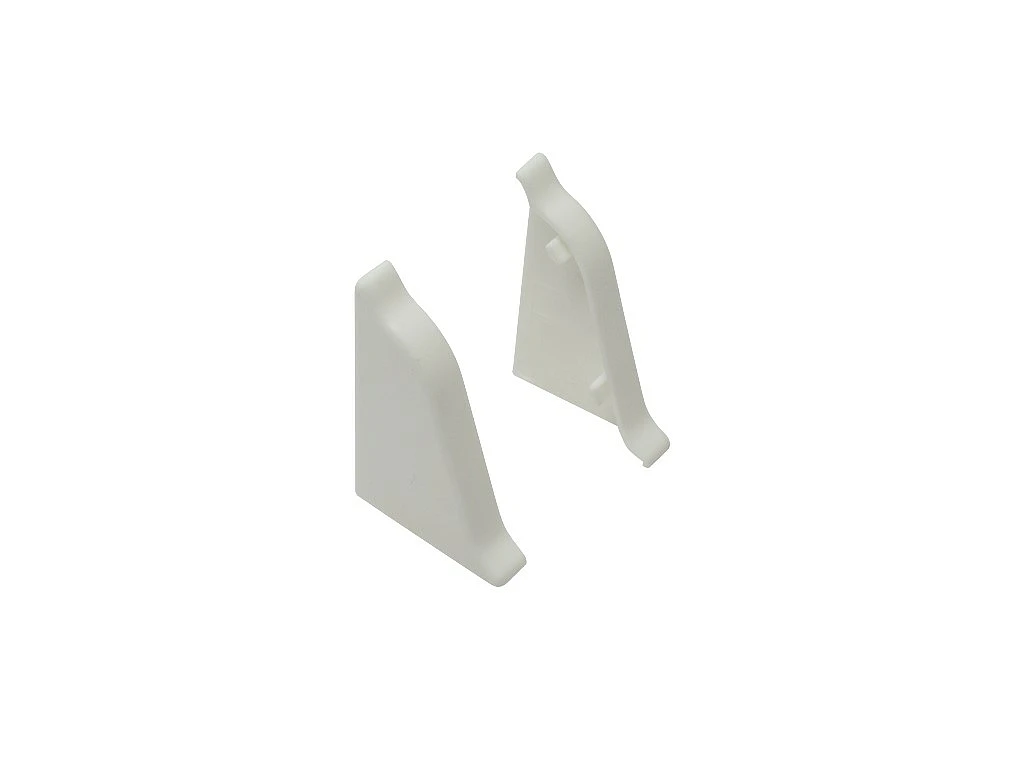 Комплект заглушек к плинтусу TERMOPLAST Белый AP740