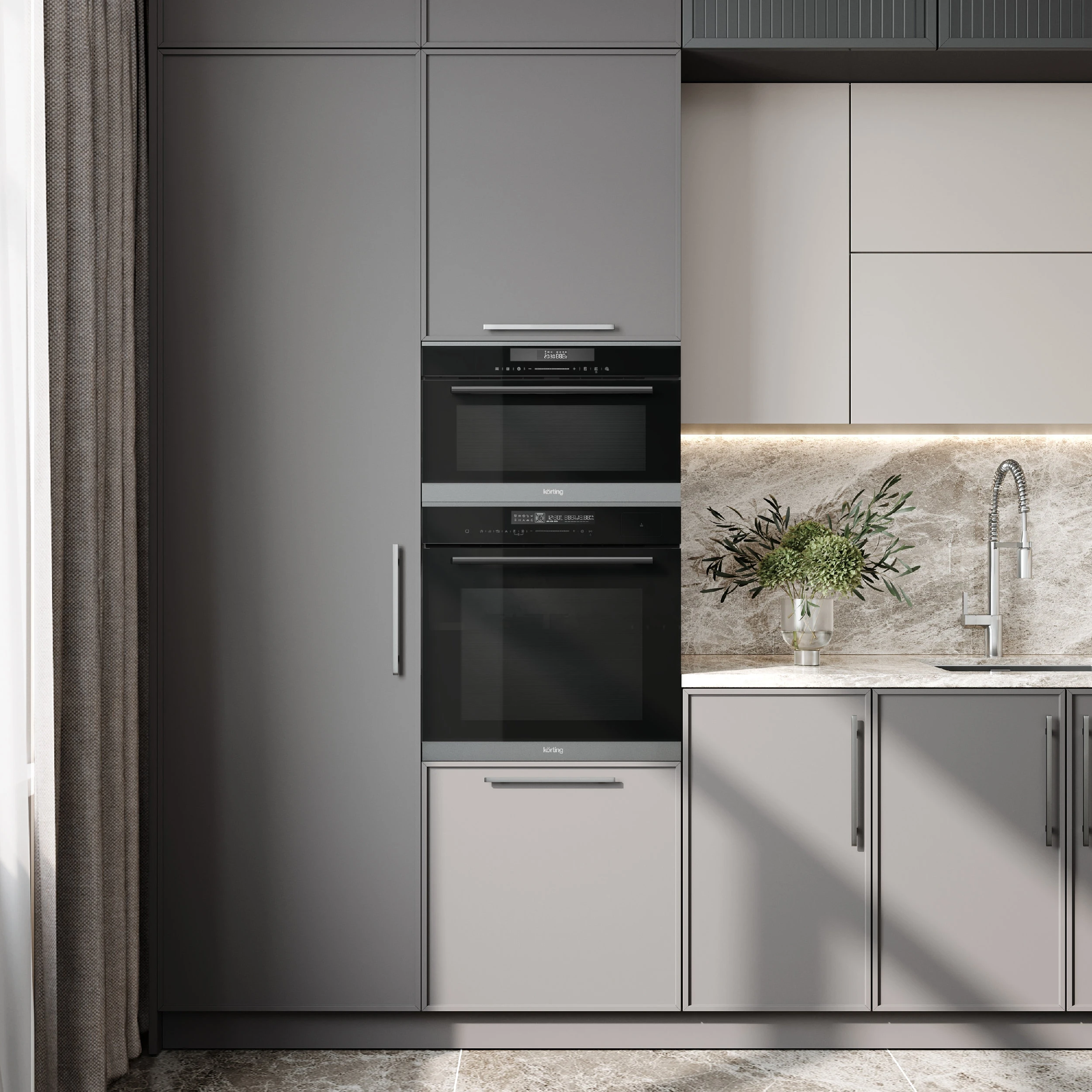 Микроволновая печь KORTING Черный KMI 830 GNBX