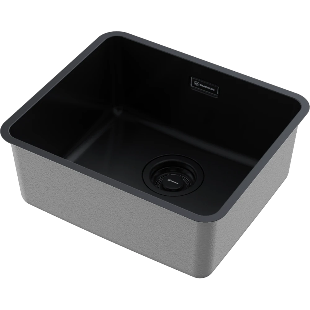 Мойка OMOIKIRI Графит Omi 43-U/I-GB Ultra Mini