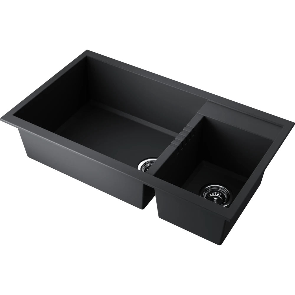 Мойка OMOIKIRI Черный Tedori 86-2-LB-BL