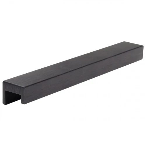 Ручка накладная MAKMART Черный шлифованный 160 мм HPP.05.0160.BL-BA