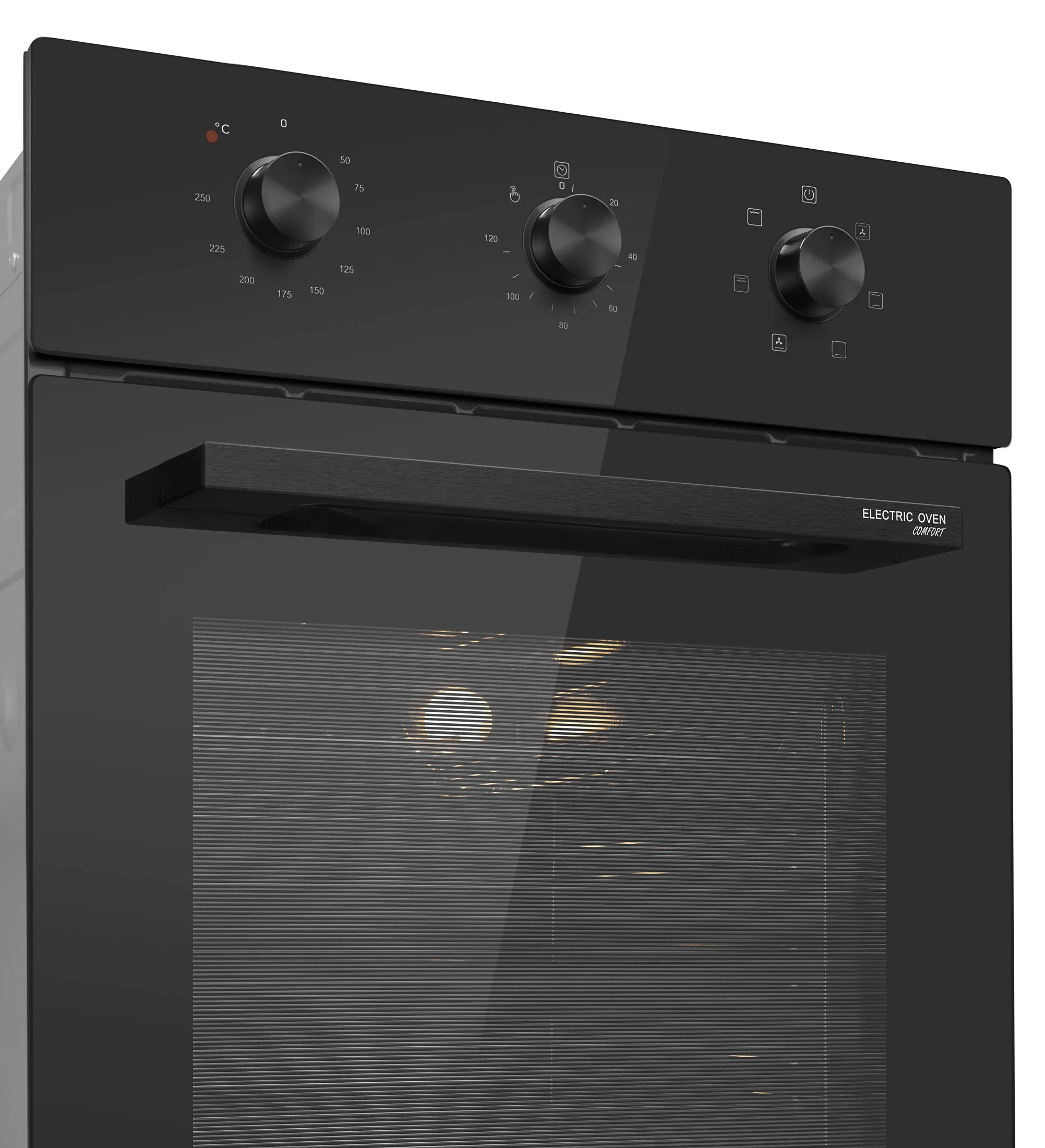Духовой шкаф MEFERI Черный MEO457BK COMFORT