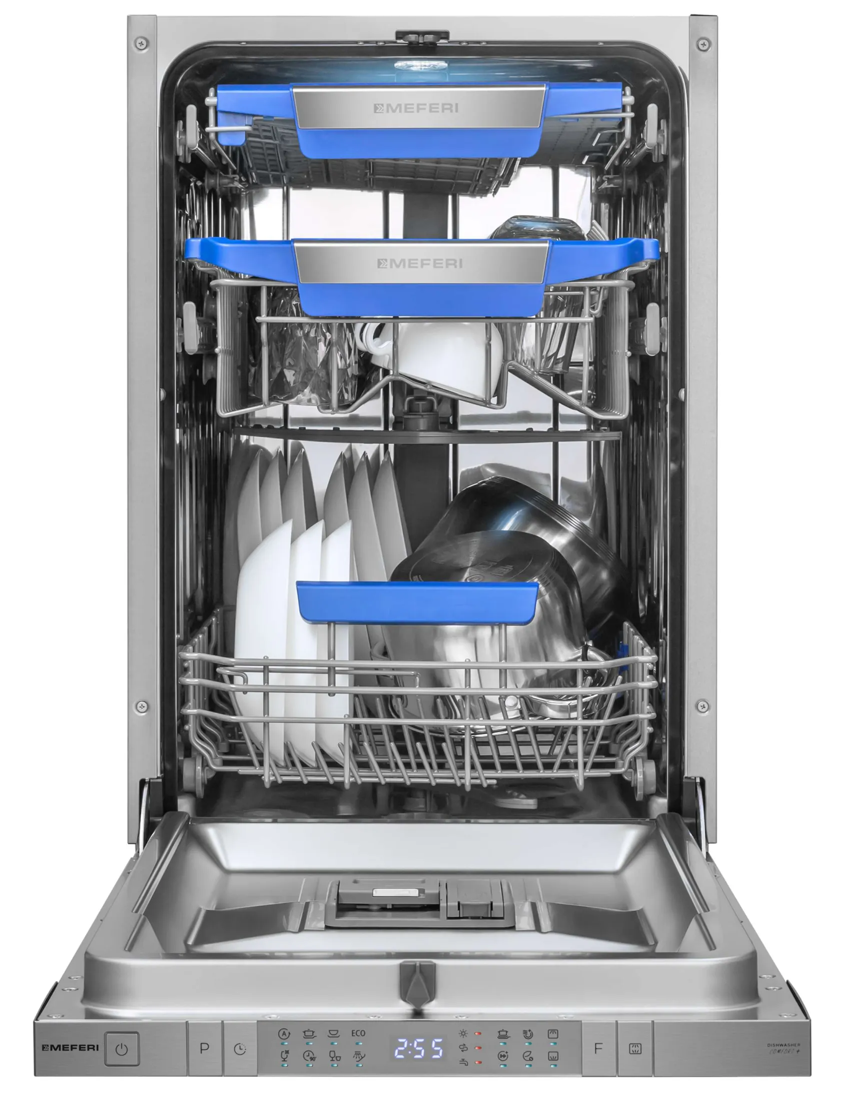 Посудомоечная машина MEFERI Серебристый MDW4583 COMFORT PLUS