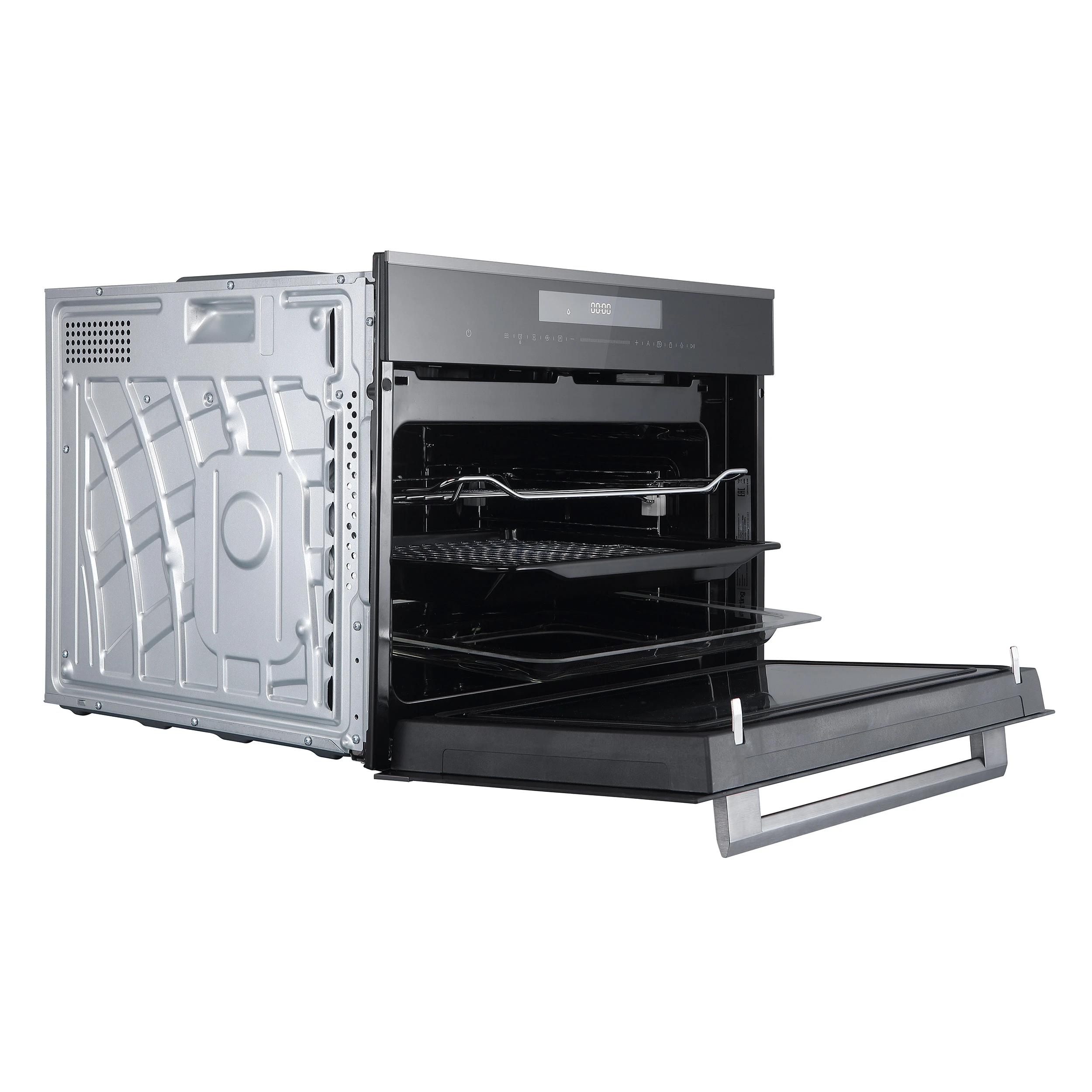 Духовой шкаф с СВЧ KORTING Черный OKB 3250 GNBX MW