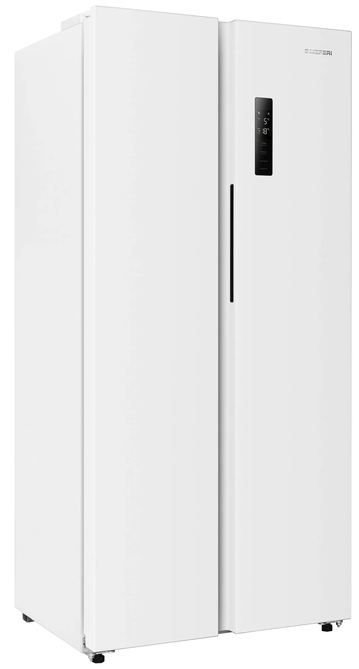 Холодильник отдельностоящий MEFERI Белый MFR78WH TOTAL NO FROST SIDE BY SIDE ULTRA