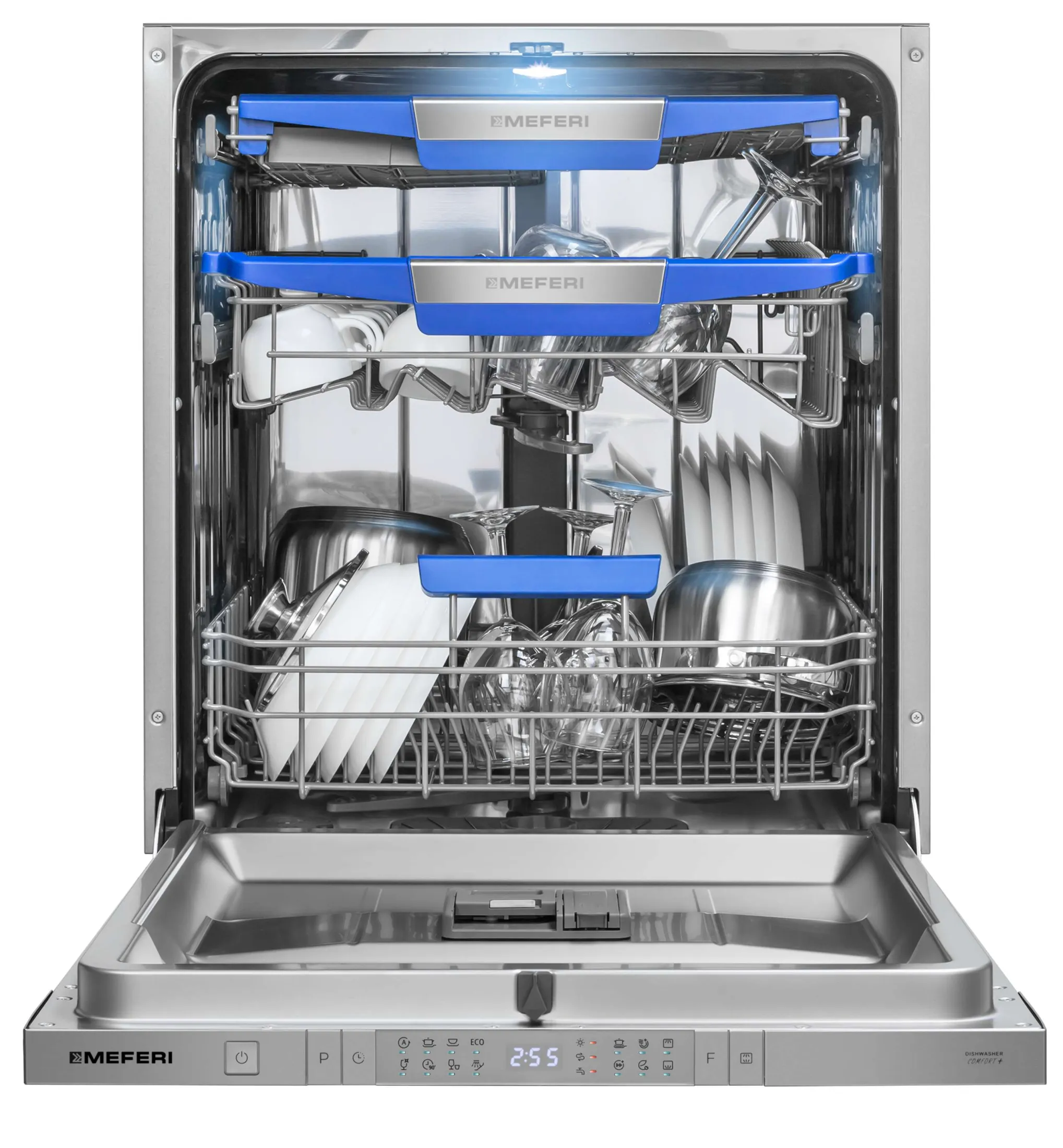 Посудомоечная машина MEFERI Серебристый MDW6083 COMFORT PLUS