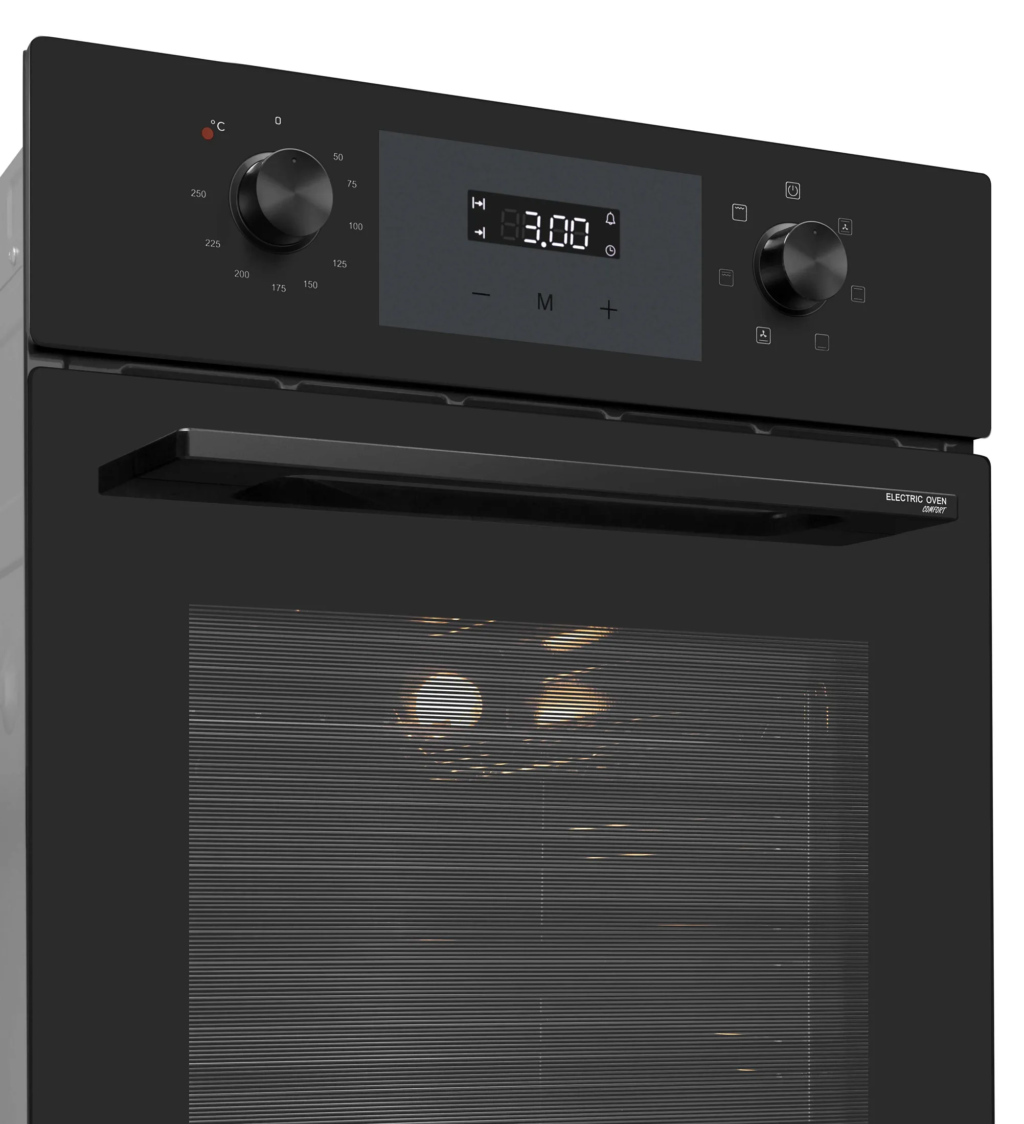 Духовой шкаф MEFERI Черный MEO458BK COMFORT