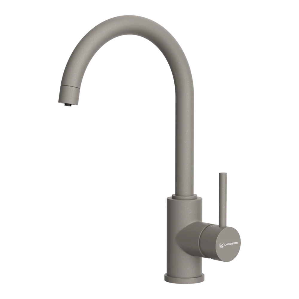 Смеситель OMOIKIRI Leningrad grey Shinagawa 2 Plus-GR