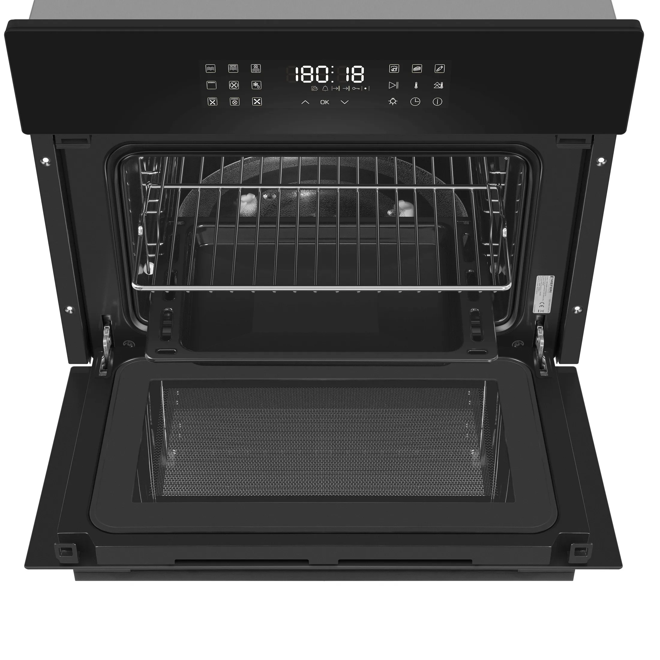 Духовой шкаф MEFERI Черный MEO609BK MICROWAVE